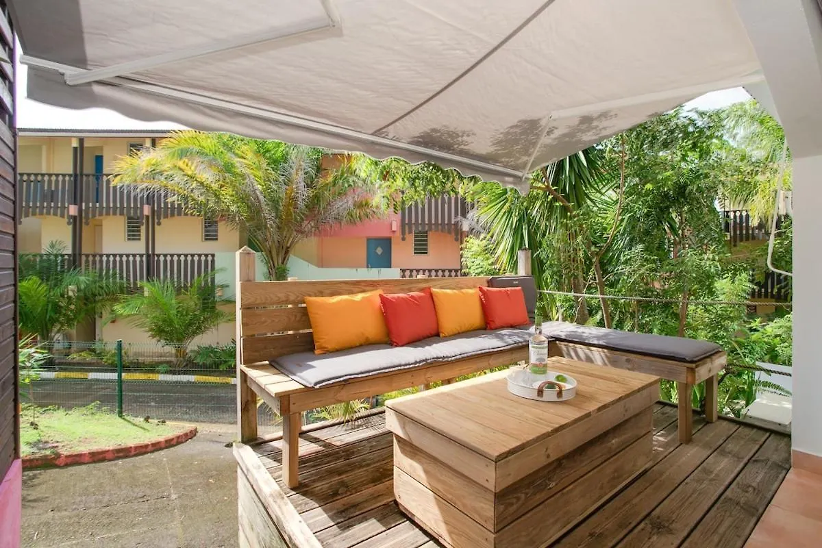 公寓 Plage 2 Min A Pied Terrasse Piscine 圣安娜