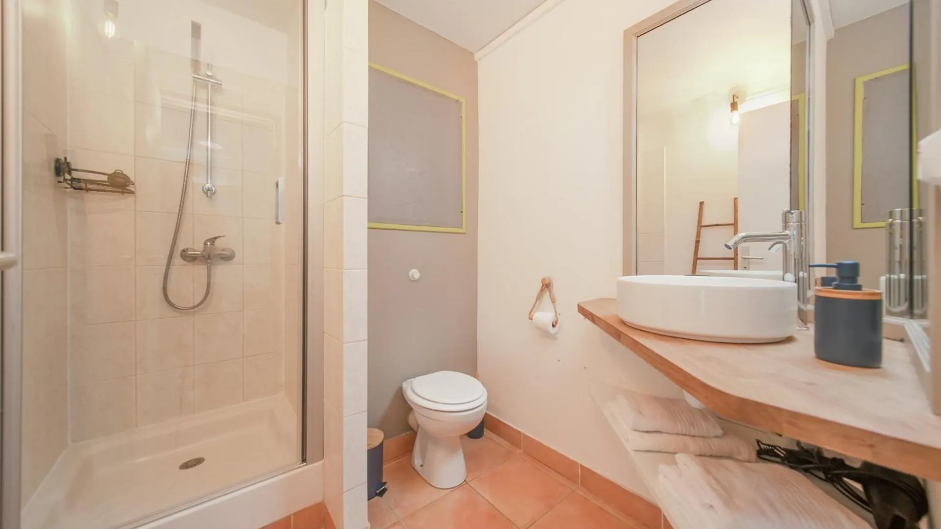 公寓 Plage 2 Min A Pied Terrasse Piscine 圣安娜